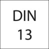 JBO Sprawdzian pierscieniowy do gwintow,przechodni DIN2285 M18x1,50 BOSS