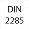 JBO Sprawdzian pierscieniowy do gwintow,przechodni DIN2285 M24x1,50 BOSS