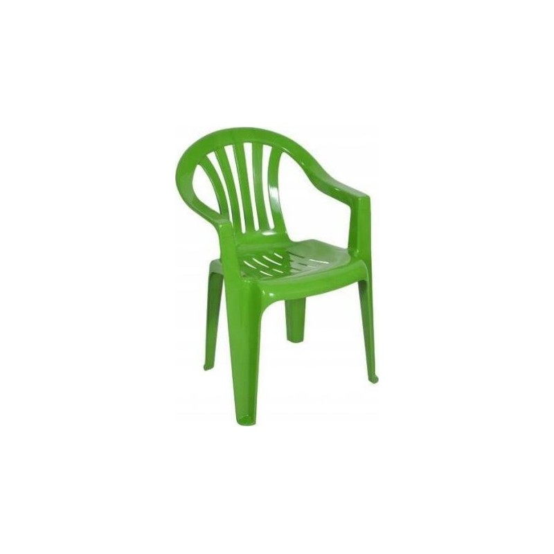 Ołer Garden Krzesło ogrodowe plastikowe limonkowe Cyrkon