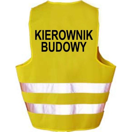 libres Kamizelka Odblaskowa Ostrzegawcza Kierownik Budowy