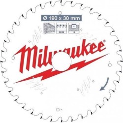 Milwaukee PIÅA TARCZOWA DO DREWNA 190*30*1.6*36 ATB