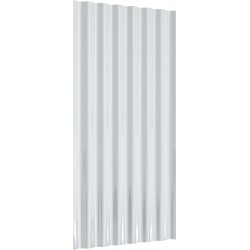 vidaXL Panele dachowe, 12 szt., malowana proszkowo stal, 80x36 cm