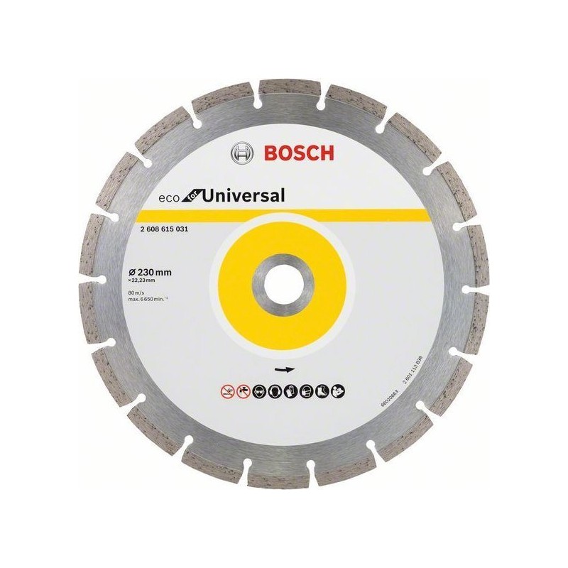 Bosch Tarcze tnące diamentowe 230 mm 10 szt.