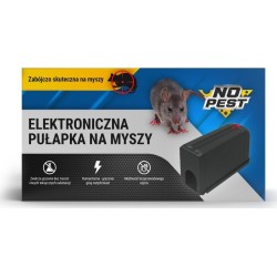 NO PEST Elektroniczna Pułapka na Myszy i Szczury SX-5046 Bezprzewodowy Środek Łapka do Eliminowania Myszy Szczurów