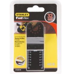 Stanley Brzeszczot 15TPI HCS FatMax 32x40mm do cięcia wgłębnego drewna miękkiego i tworzyw sztucznych (STA26105)