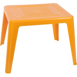 Ołer Garden plastikowy stolik dla dzieci, pomarańczowy (11520370)