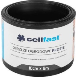Cellfast Cellfast Obrzeże ogrodowe proste 10cmx9m czarne