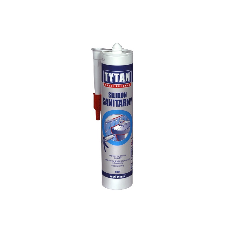 Tytan Silikon sanitarny TYTAN biały 310ml