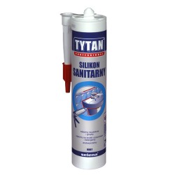 Tytan Silikon sanitarny bezbarwny 280 ml