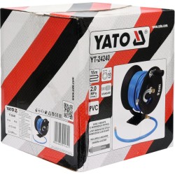 Yato Wąż pneumatyczny na bębnie 10mm 15m (YT-24240)