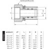 Perfexim Złączka zaprasowywana GW 20mm x 3/4" (62-732-2020-000)