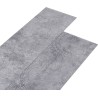 vidaXL Panele podłogowe PVC, 5,02 m, 2 mm, samoprzylepne, cementowe