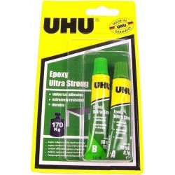 Artequipment UHU EPOXY ULTRA STRONG 2 x 10 ml uniw