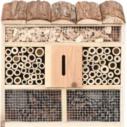 vidaXL Domek dla owadów, 30x10x30 cm, drewno jodłowe