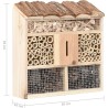 vidaXL Domek dla owadów, 30x10x30 cm, drewno jodłowe