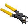 Deli Szczypce obrotowe do otworów Deli Tools EDL1919, 9" (żółte)