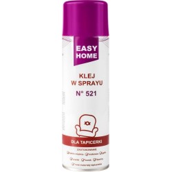 EasyHome Klej do tkanin: klej do tapicerki, gąbki- Easy Home 521 w sprayu