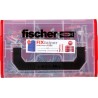 Fischer Fischer Zestaw kołków ze śrubami FIXtainer DUOPOWER/DUOTEC, 200 szt.