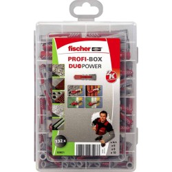 Fischer Fischer Zestaw kołków PROFI-BOX DUOPOWER, 132 elementy